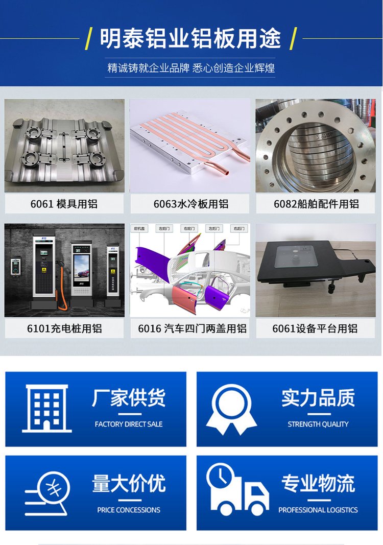 6061鋁板整用途